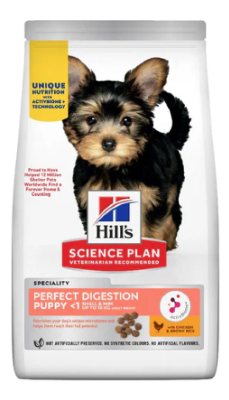 HILL'S SCIENCE PLAN Digestion care for small & mini puppies - chicken & rice