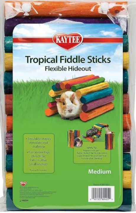 KAYTEE Tropical fiddle sticks - medium. Flexible hideout.