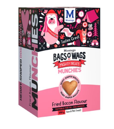 MONTEGO BAGS O WAGS 350g Munchies - fried bacon flavour