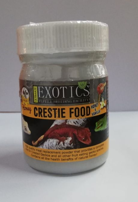 ULTIMATE EXOTICS Crestie food 50g - Honey and vanilla