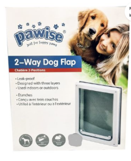 PAWISE dog door 2 way medium 31x38cm - Animal Kingdom Pet Store
