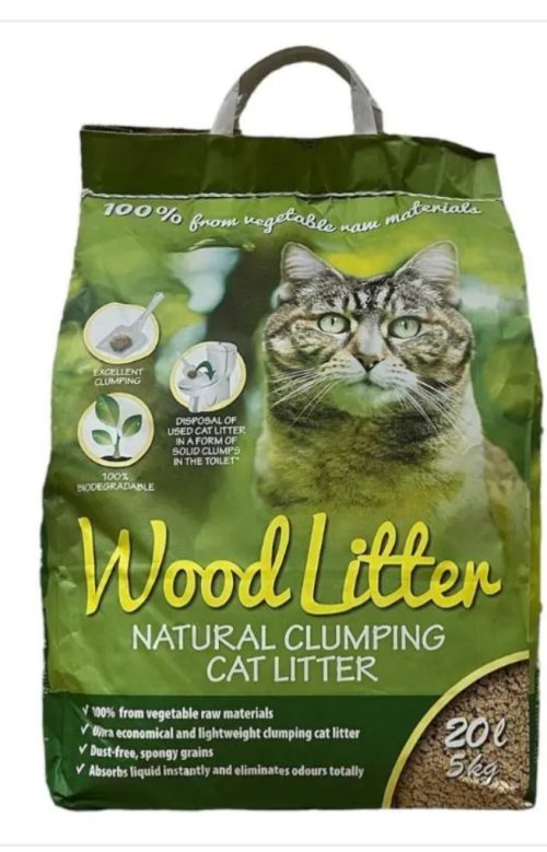 AGROS wood cat litter 20L/5kg