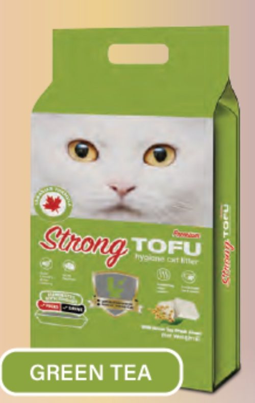 TOFU cat litter 2.5kg/6L green tea