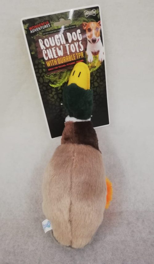 NATUREONE plush Quaking duck dog toy