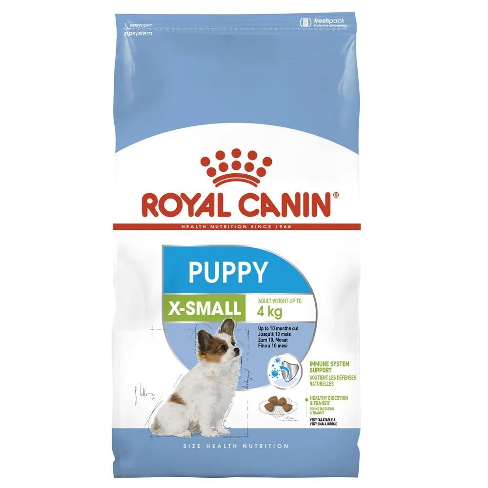 royal canin x small puppy food