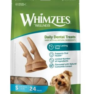 WHIMZEES 24pc Antler shaped daily dental treats