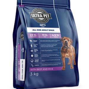 ULTRA DOG Superwoof 3kg Adult - beef & rice - Animal Kingdom Pet Store