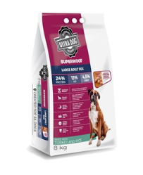 ULTRA DOG Superwoof large adult 8kg with turkey and rice