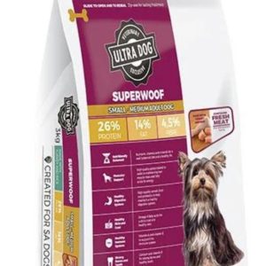 ULTRA DOG SUPERWOOF - small adult with turkey 3kg