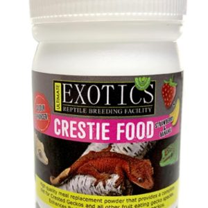 ULTIMATE EXOTICS 50g Crestie food - Strawberry and banana