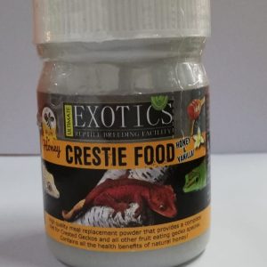 ULTIMATE EXOTICS Crestie food 50g - Honey and vanilla