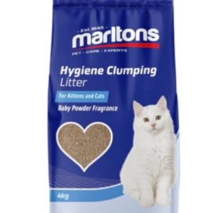 MARLTONS Hygiene 4kg clumping cat litter