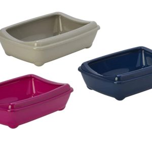 McMac cat litter tray Arist-O-Tray with Rim
