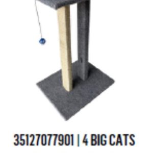 SCRATZME 4 Big Cats - 2x80cm posts with top and base - Animal Kingdom