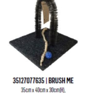 SCRATZME Brush Me L35cm x W40cm x H30cm - Animal Kingdom Pet Store