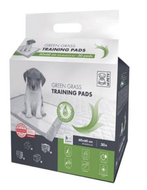 MPETS training mat x 30, green grass scented